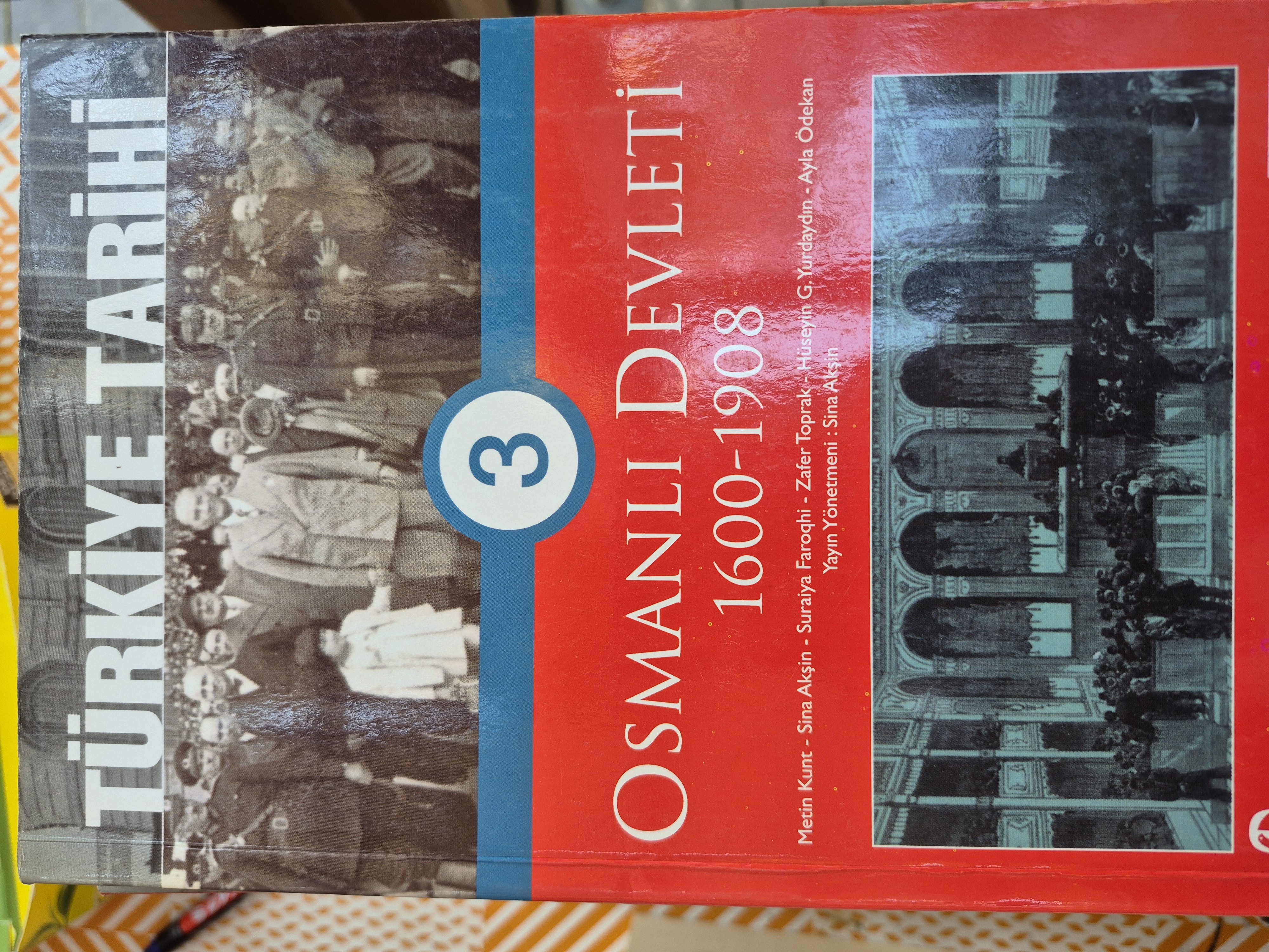 Türkiye tarihi osmanlı devleti 1600-1908 kapak görseli